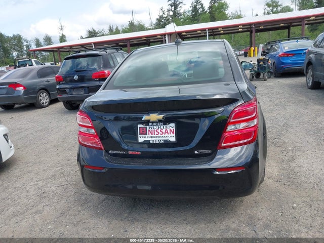 2018 Chevrolet Sonic Premier Auto მანქანა იყიდება აუქციონზე, vin: 1G1JF5SB5J4136495, აუქციონის ნომერი: 45173239