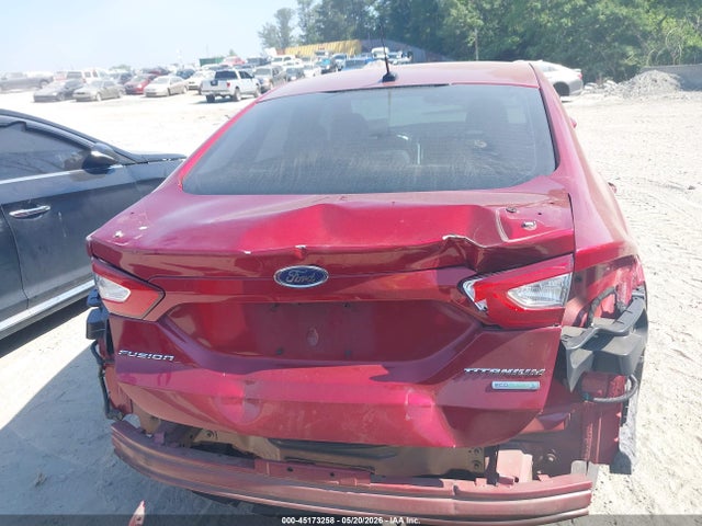 45173258 :رقم المزاد ، 3FA6P0K99GR266022 vin ، 2016 Ford Fusion Titanium مزاد بيع