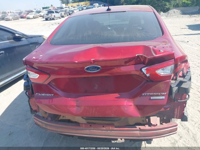 45173258 :رقم المزاد ، 3FA6P0K99GR266022 vin ، 2016 Ford Fusion Titanium مزاد بيع