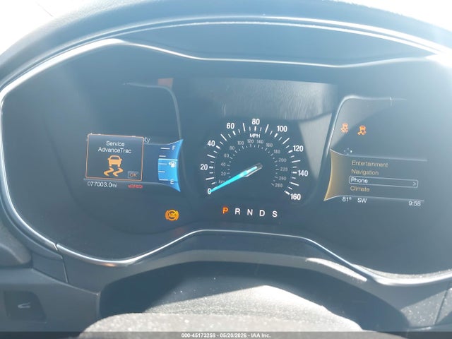 45173258 :رقم المزاد ، 3FA6P0K99GR266022 vin ، 2016 Ford Fusion Titanium مزاد بيع