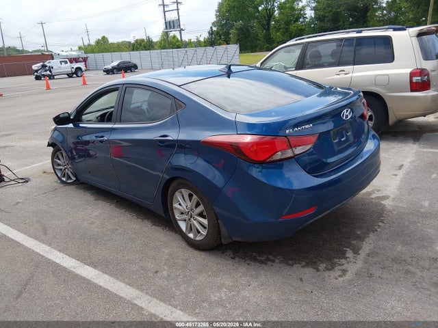 Aukcja sprzedaży 2015 Hyundai Elantra Se, vin: KMHDH4AE3FU414155, numer aukcji: 45173265