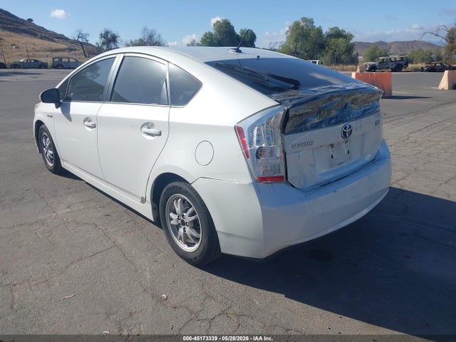45173339 :رقم المزاد ، JTDKN3DU5B1392530 vin ، 2011 Toyota Prius Three مزاد بيع