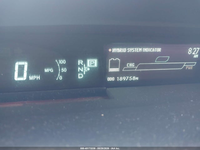45173339 :رقم المزاد ، JTDKN3DU5B1392530 vin ، 2011 Toyota Prius Three مزاد بيع