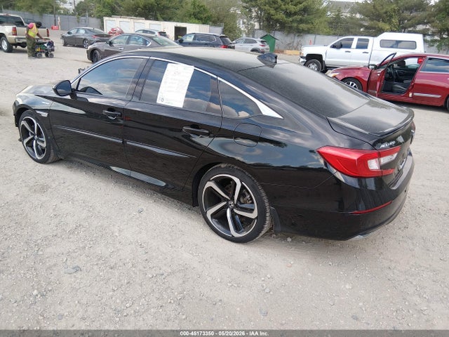 2022 Honda Accord Hybrid Sport მანქანა იყიდება აუქციონზე, vin: 1HGCV3F22NA041905, აუქციონის ნომერი: 45173350