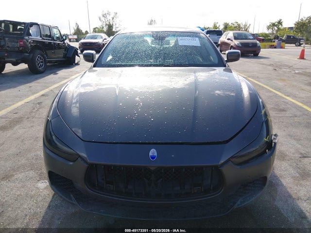45173351 :رقم المزاد ، ZAM57RTAXE1125207 vin ، 2014 Maserati Ghibli S Q4 مزاد بيع