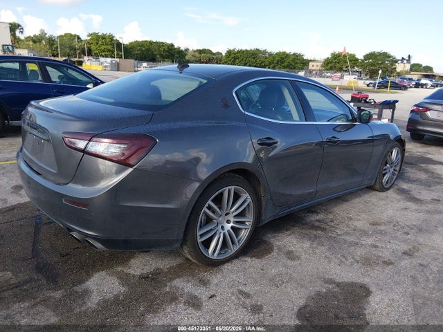 45173351 :رقم المزاد ، ZAM57RTAXE1125207 vin ، 2014 Maserati Ghibli S Q4 مزاد بيع