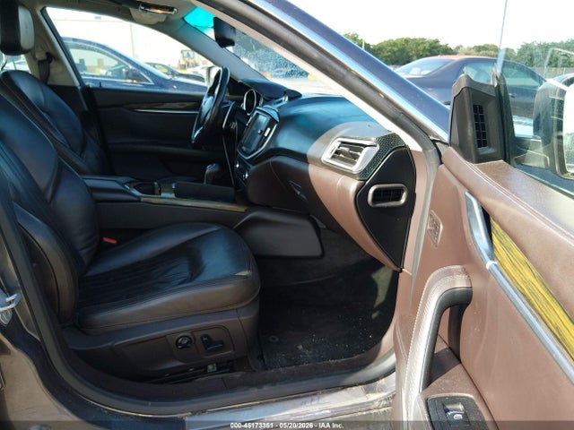 45173351 :رقم المزاد ، ZAM57RTAXE1125207 vin ، 2014 Maserati Ghibli S Q4 مزاد بيع