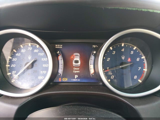45173351 :رقم المزاد ، ZAM57RTAXE1125207 vin ، 2014 Maserati Ghibli S Q4 مزاد بيع