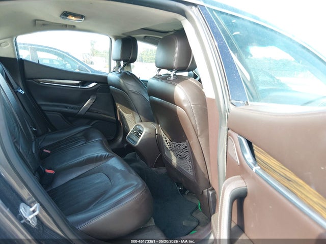45173351 :رقم المزاد ، ZAM57RTAXE1125207 vin ، 2014 Maserati Ghibli S Q4 مزاد بيع