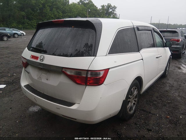 2013 Honda Odyssey Ex-l მანქანა იყიდება აუქციონზე, vin: 5FNRL5H6XDB055681, აუქციონის ნომერი: 45173415