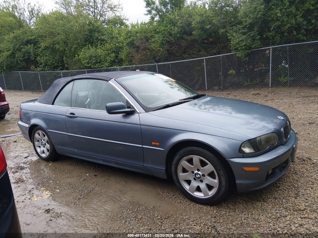 2001 Bmw 325ci მანქანა იყიდება აუქციონზე, vin: WBABS334X1JY52268, აუქციონის ნომერი: 45173431