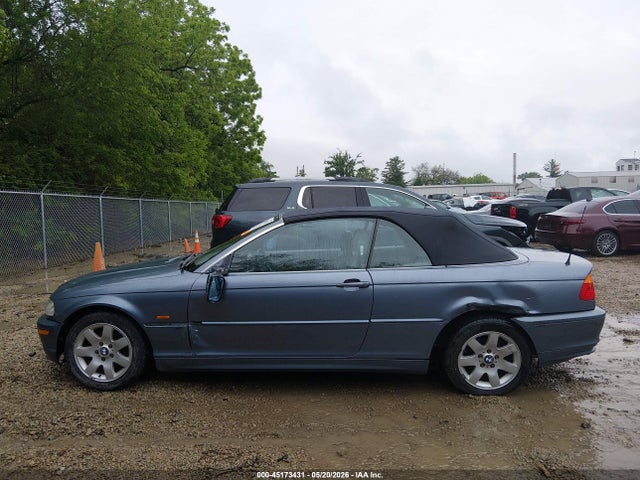 2001 Bmw 325ci მანქანა იყიდება აუქციონზე, vin: WBABS334X1JY52268, აუქციონის ნომერი: 45173431