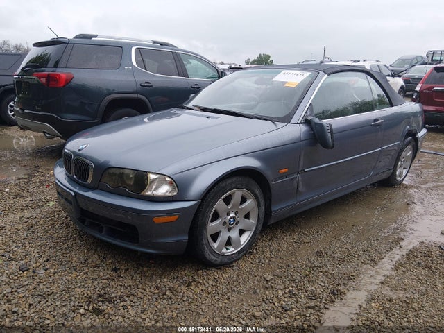 2001 Bmw 325ci მანქანა იყიდება აუქციონზე, vin: WBABS334X1JY52268, აუქციონის ნომერი: 45173431