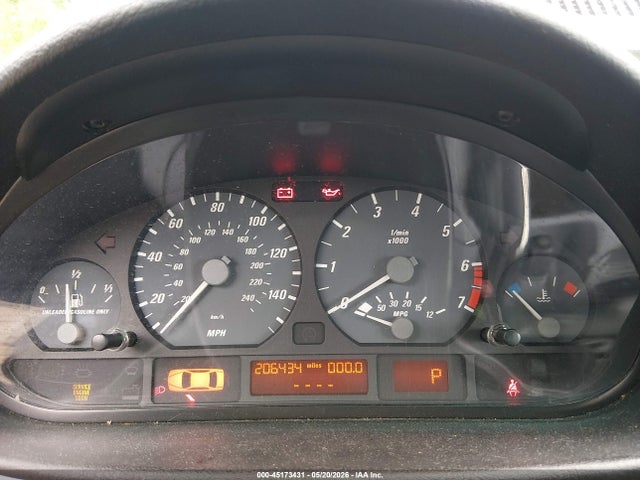 2001 Bmw 325ci მანქანა იყიდება აუქციონზე, vin: WBABS334X1JY52268, აუქციონის ნომერი: 45173431
