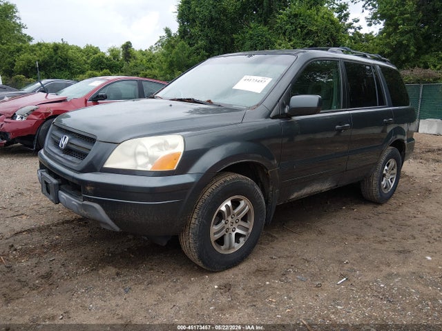 2004 Honda Pilot Ex-l მანქანა იყიდება აუქციონზე, vin: 2HKYF18574H570240, აუქციონის ნომერი: 45173457