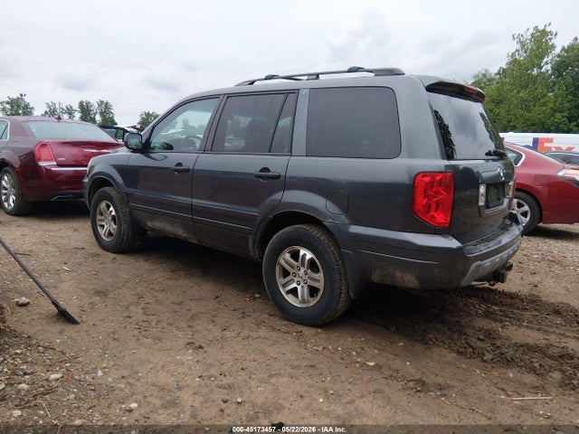 2004 Honda Pilot Ex-l მანქანა იყიდება აუქციონზე, vin: 2HKYF18574H570240, აუქციონის ნომერი: 45173457