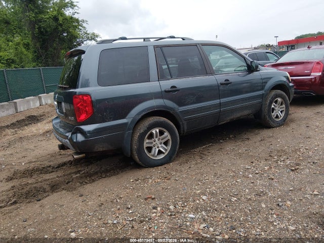 2004 Honda Pilot Ex-l მანქანა იყიდება აუქციონზე, vin: 2HKYF18574H570240, აუქციონის ნომერი: 45173457