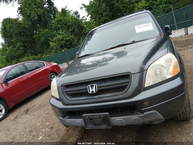 2004 Honda Pilot Ex-l მანქანა იყიდება აუქციონზე, vin: 2HKYF18574H570240, აუქციონის ნომერი: 45173457