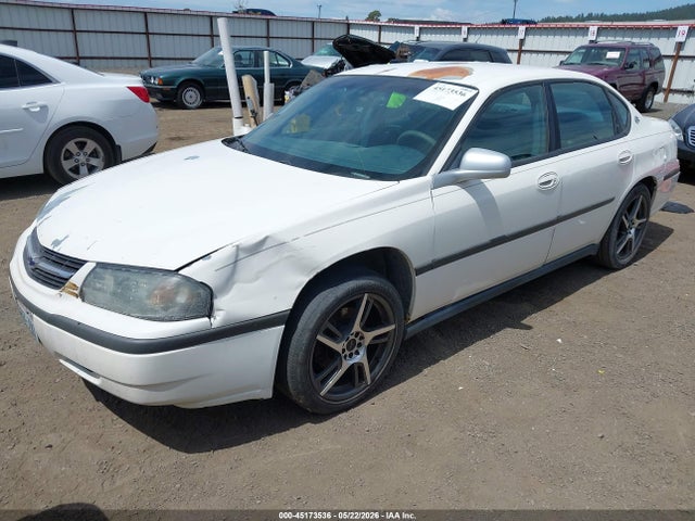 Продаж на аукціоні авто 2003 Chevrolet Impala, vin: 2G1WF52E539383449, номер лоту: 45173536