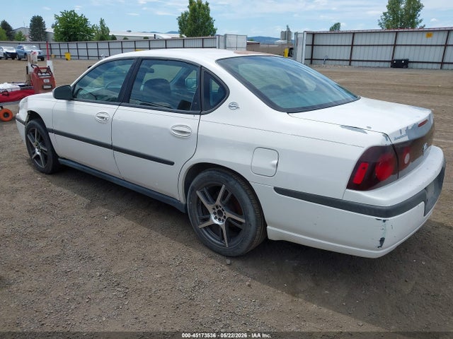 Продаж на аукціоні авто 2003 Chevrolet Impala, vin: 2G1WF52E539383449, номер лоту: 45173536