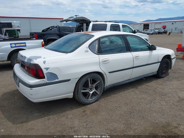 Продаж на аукціоні авто 2003 Chevrolet Impala, vin: 2G1WF52E539383449, номер лоту: 45173536