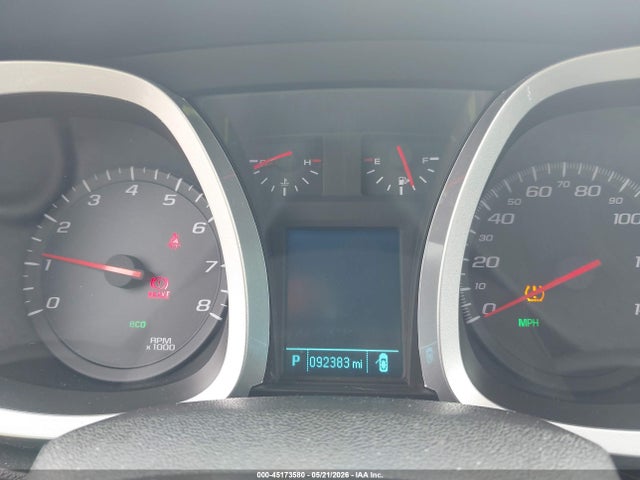 45173580 :رقم المزاد ، 2GNALCEK8G1112090 vin ، 2016 Chevrolet Equinox Lt مزاد بيع
