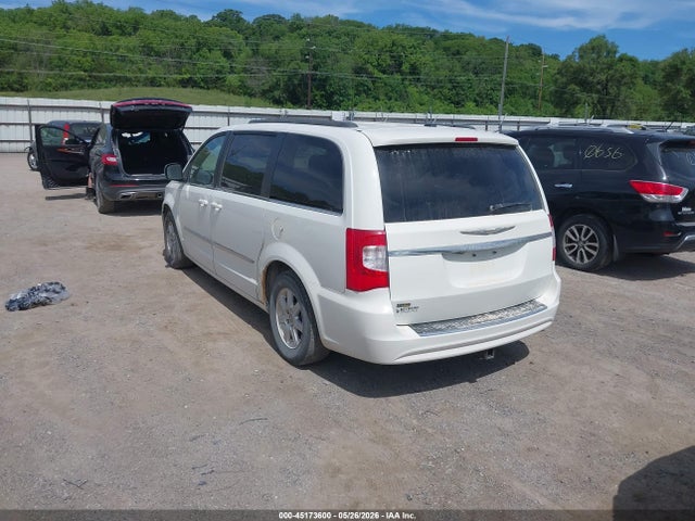 2012 Chrysler Town & Country Touring მანქანა იყიდება აუქციონზე, vin: 2C4RC1BG9CR286908, აუქციონის ნომერი: 45173600