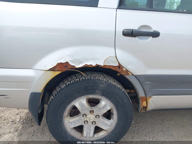 45173625 :رقم المزاد ، 2HKYF18135H572324 vin ، 2005 Honda Pilot Lx مزاد بيع