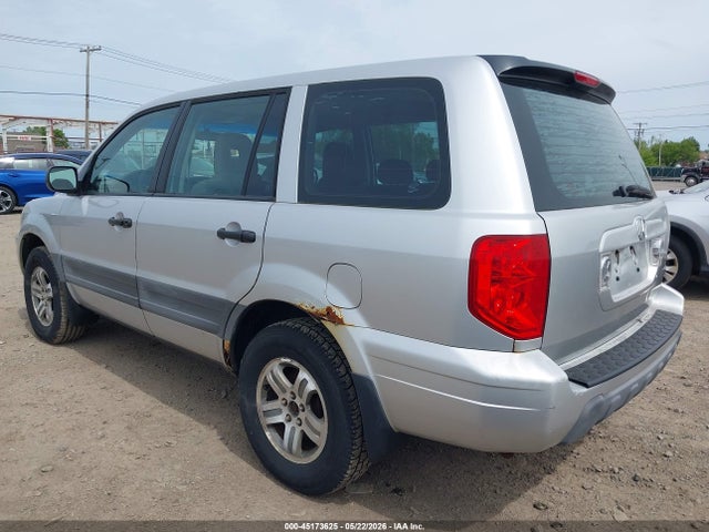 45173625 :رقم المزاد ، 2HKYF18135H572324 vin ، 2005 Honda Pilot Lx مزاد بيع