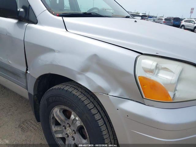 45173625 :رقم المزاد ، 2HKYF18135H572324 vin ، 2005 Honda Pilot Lx مزاد بيع