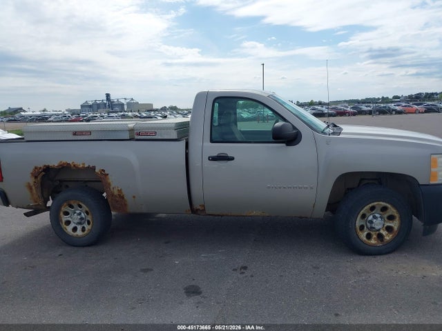 2007 Chevrolet Silverado 1500 Work Truck მანქანა იყიდება აუქციონზე, vin: 1GCEC14XX7Z630530, აუქციონის ნომერი: 45173665