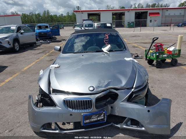 2006 Bmw 650i მანქანა იყიდება აუქციონზე, vin: WBAEK13456CN75333, აუქციონის ნომერი: 45173682