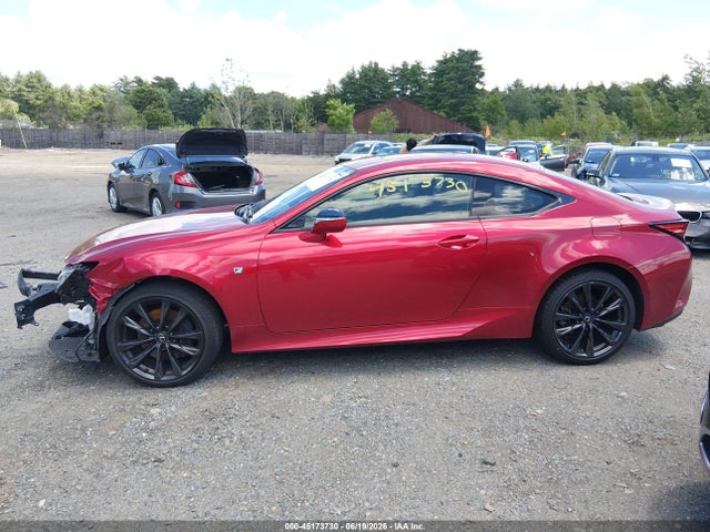 45173730 :رقم المزاد ، JTHG85EC1P5007008 vin ، 2023 Lexus Rc 300 F Sport مزاد بيع