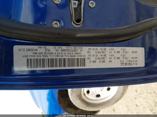 RAM 1500 Tradesman 2016 1C6RR7KT4GS348984 Image 9