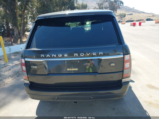 45173778 :رقم المزاد ، SALGS2VF6EA126097 vin ، 2014 Land Rover Range Rover 3.0l V6 Supercharged Hse مزاد بيع