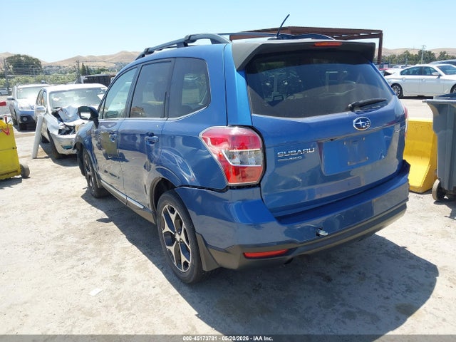 2015 Subaru Forester 2.0xt Touring მანქანა იყიდება აუქციონზე, vin: JF2SJGUCXFH417463, აუქციონის ნომერი: 45173781