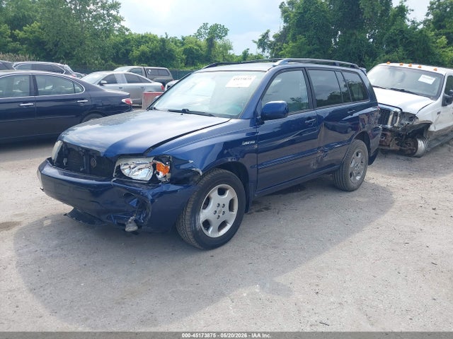 2006 Toyota Highlander Limited V6 მანქანა იყიდება აუქციონზე, vin: JTEEP21A360148765, აუქციონის ნომერი: 45173875