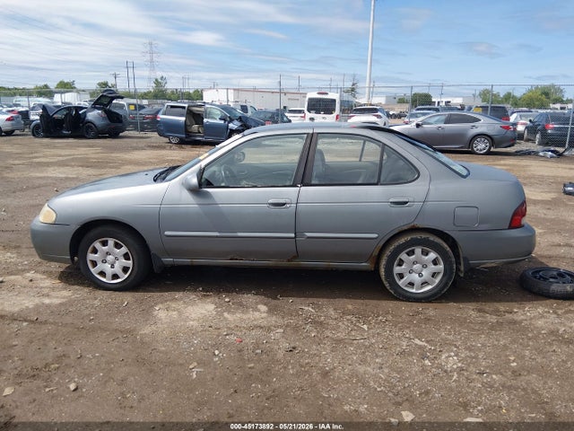 45173892 :رقم المزاد ، 3N1CB51D21L498134 vin ، 2001 Nissan Sentra Gxe مزاد بيع