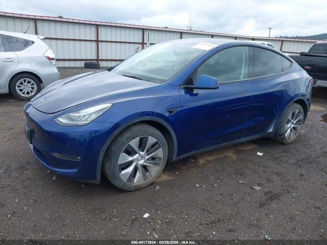 2021 Tesla Model Y Long Range Dual Motor All-wheel Drive მანქანა იყიდება აუქციონზე, vin: 5YJYGDEE3MF231699, აუქციონის ნომერი: 45173934