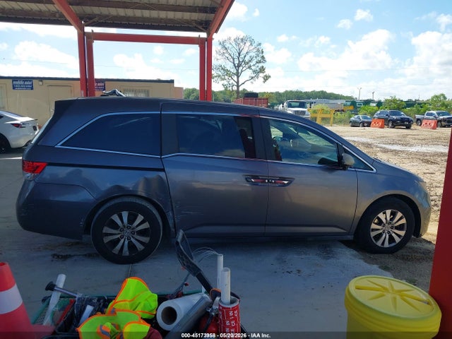 2014 Honda Odyssey Ex-l მანქანა იყიდება აუქციონზე, vin: 5FNRL5H60EB011707, აუქციონის ნომერი: 45173958