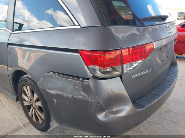 2014 Honda Odyssey Ex-l მანქანა იყიდება აუქციონზე, vin: 5FNRL5H60EB011707, აუქციონის ნომერი: 45173958