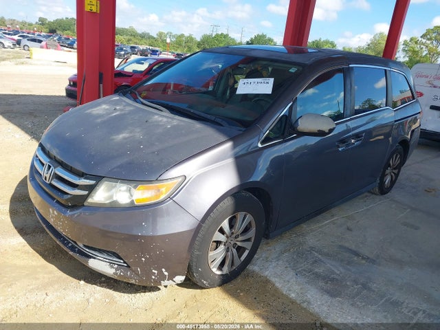 2014 Honda Odyssey Ex-l მანქანა იყიდება აუქციონზე, vin: 5FNRL5H60EB011707, აუქციონის ნომერი: 45173958