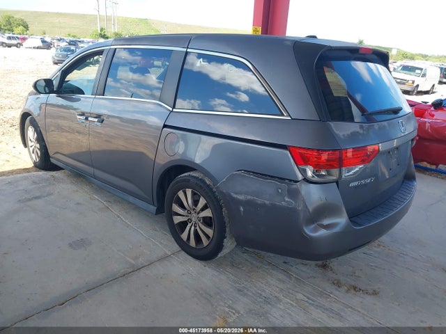 2014 Honda Odyssey Ex-l მანქანა იყიდება აუქციონზე, vin: 5FNRL5H60EB011707, აუქციონის ნომერი: 45173958