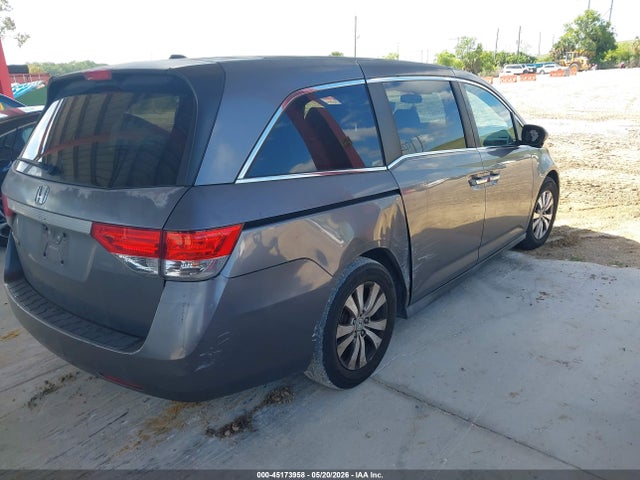 2014 Honda Odyssey Ex-l მანქანა იყიდება აუქციონზე, vin: 5FNRL5H60EB011707, აუქციონის ნომერი: 45173958