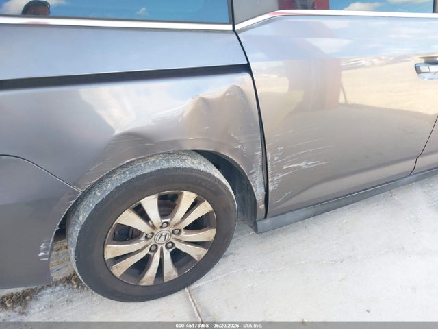 2014 Honda Odyssey Ex-l მანქანა იყიდება აუქციონზე, vin: 5FNRL5H60EB011707, აუქციონის ნომერი: 45173958