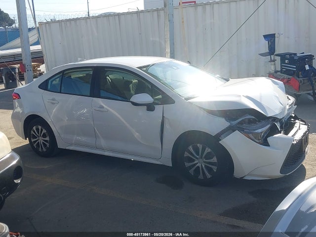 Aukcja sprzedaży 2022 Toyota Corolla Hybrid Le, vin: JTDEAMDE5NJ042133, numer aukcji: 45173961