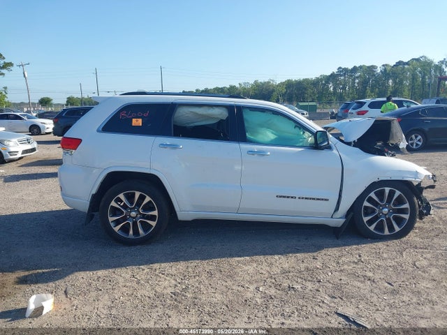 Продажа на аукционе авто 2018 Jeep Grand Cherokee Overland 4x4, vin: 1C4RJFCG8JC509527, номер лота: 45173990