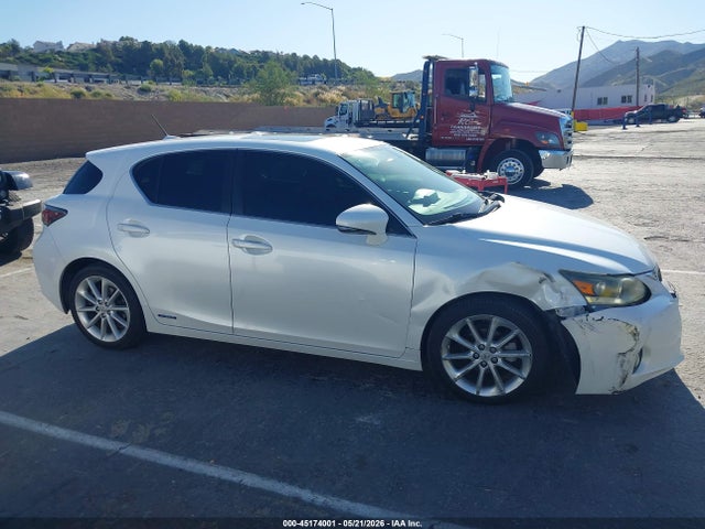 Продаж на аукціоні авто 2012 Lexus Ct 200h Premium, vin: JTHKD5BH3C2102901, номер лоту: 45174001