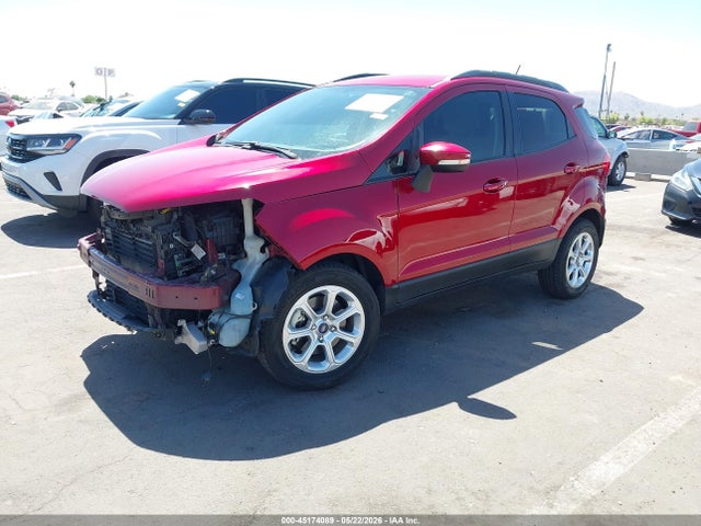 2020 Ford Ecosport Se მანქანა იყიდება აუქციონზე, vin: MAJ3S2GE5LC359356, აუქციონის ნომერი: 45174089