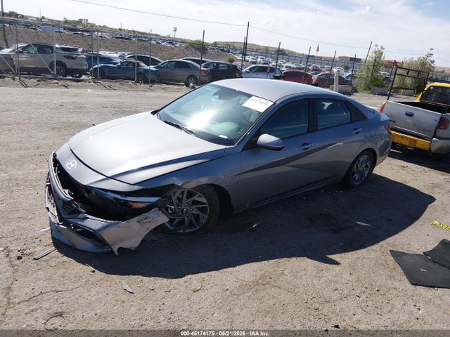 KMHLM4DJ8RU110159 Hyundai Elantra Hybrid Blue